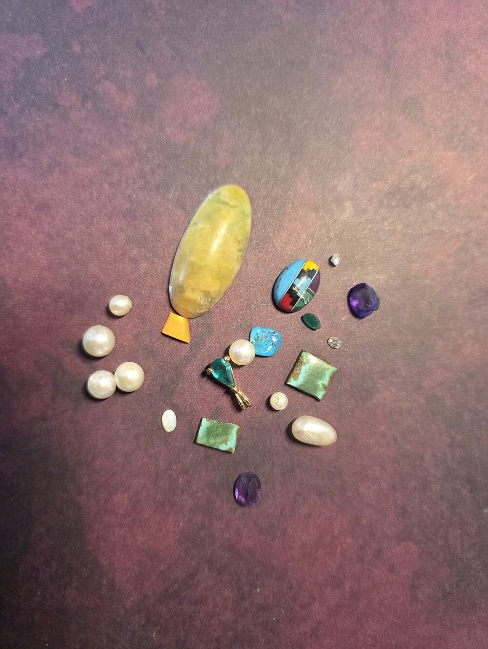 Lot Of Mystery Jem Stones